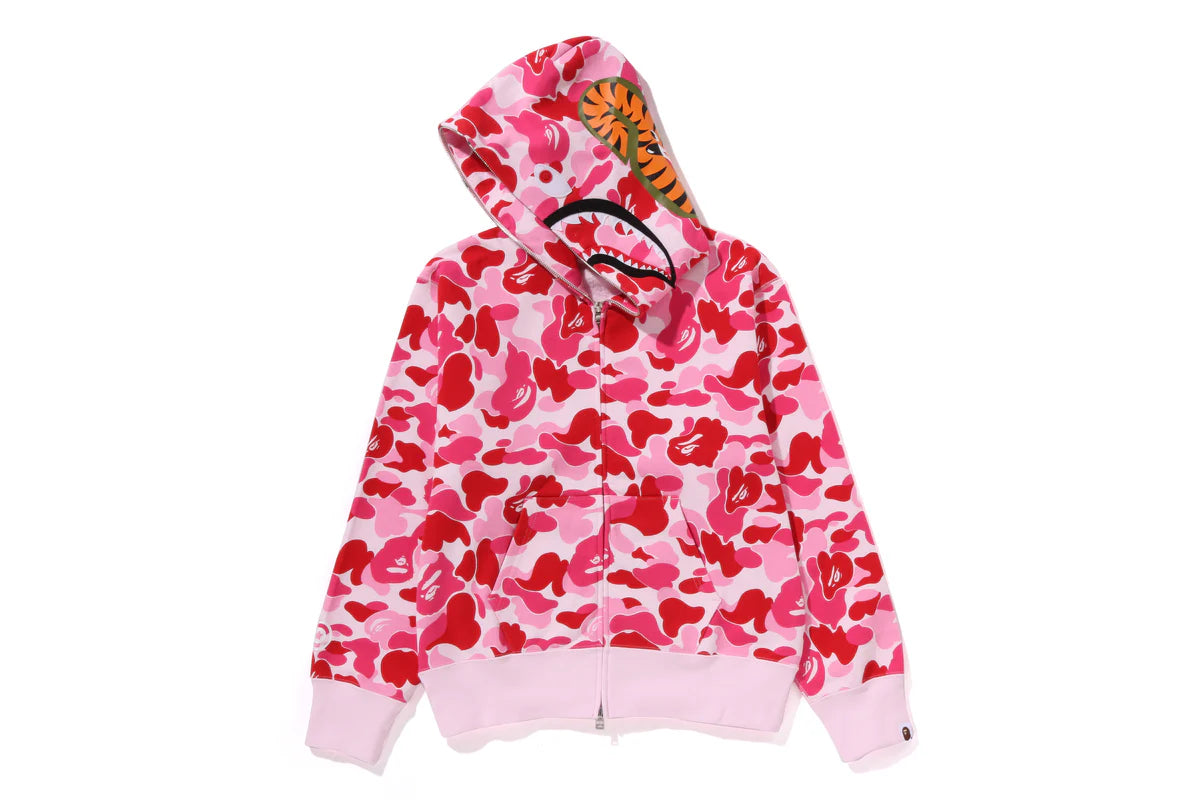 Bape Shark Full Zip Pink