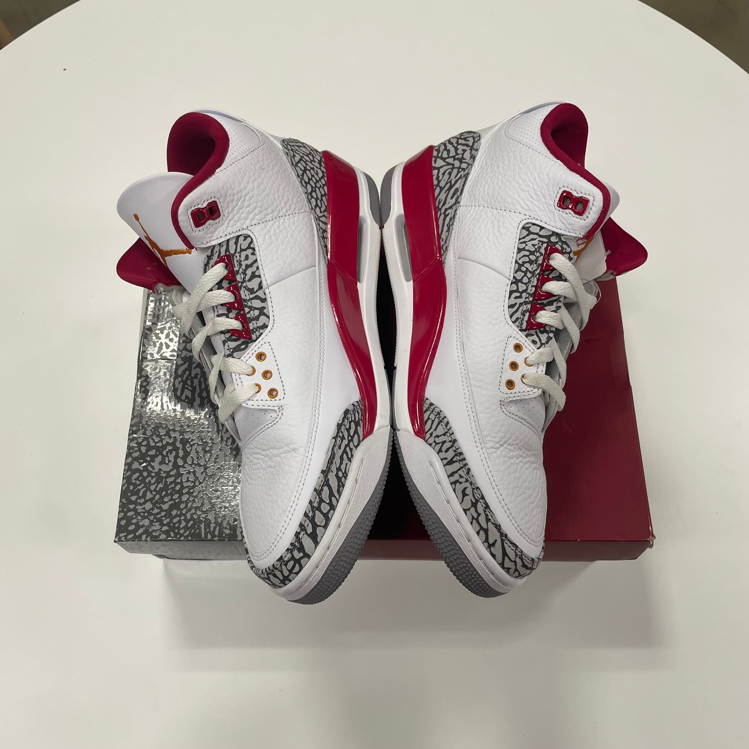 Jordan 3 'Cardinal Red' (12) Used