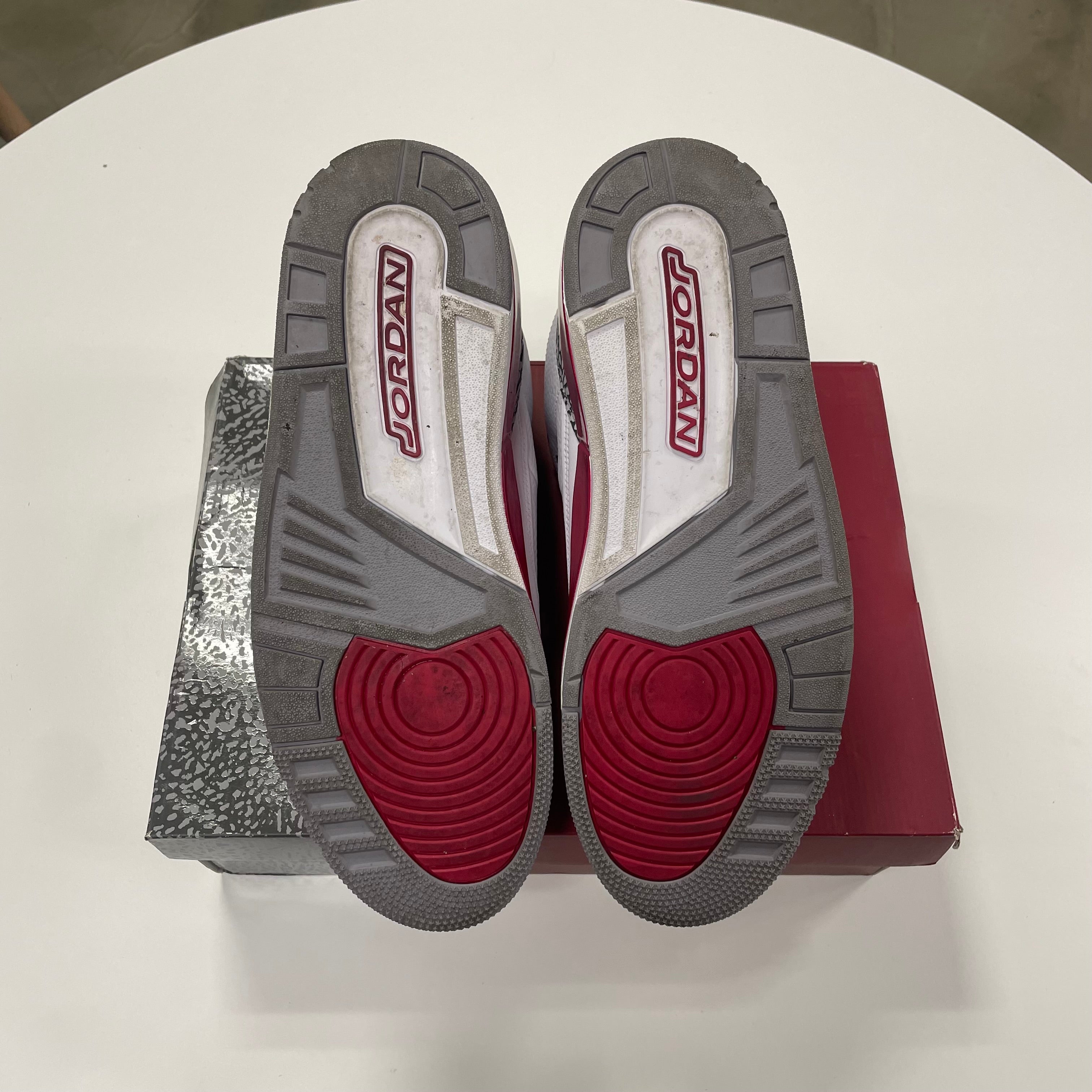 Jordan 3 'Cardinal Red' (12) Used