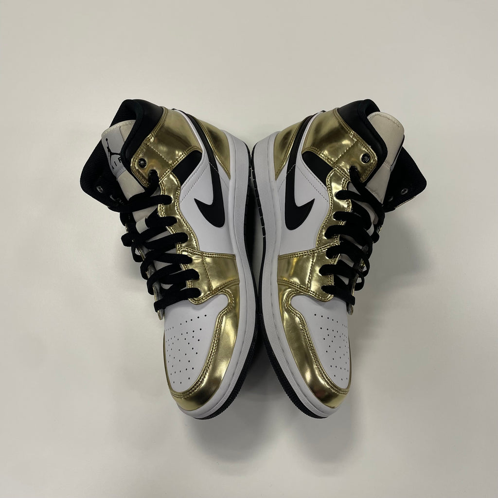 Jordan 1 Mid 'Metallic Gold' (10) Used