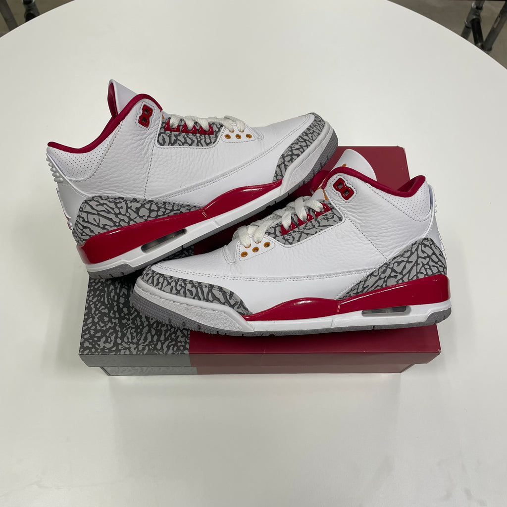 Jordan 3 'Red Cardinal' (8) Used