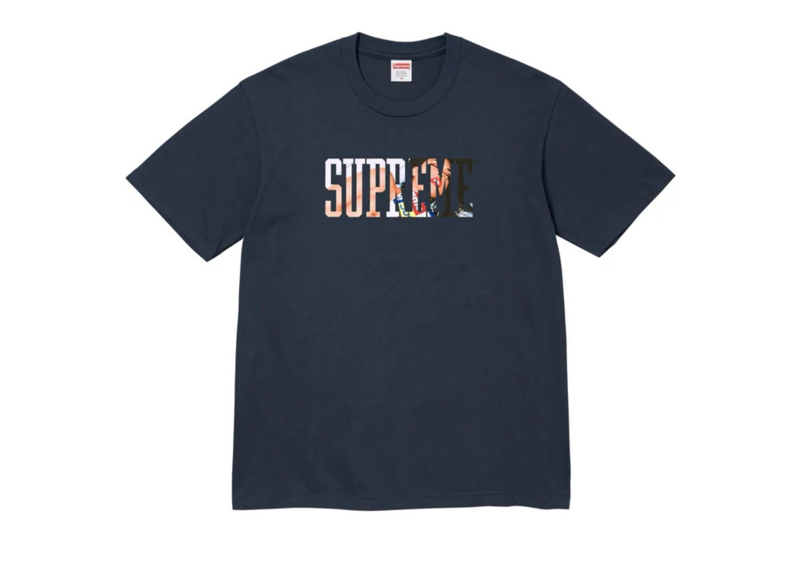 Supreme Tera Patrick Tee Navy