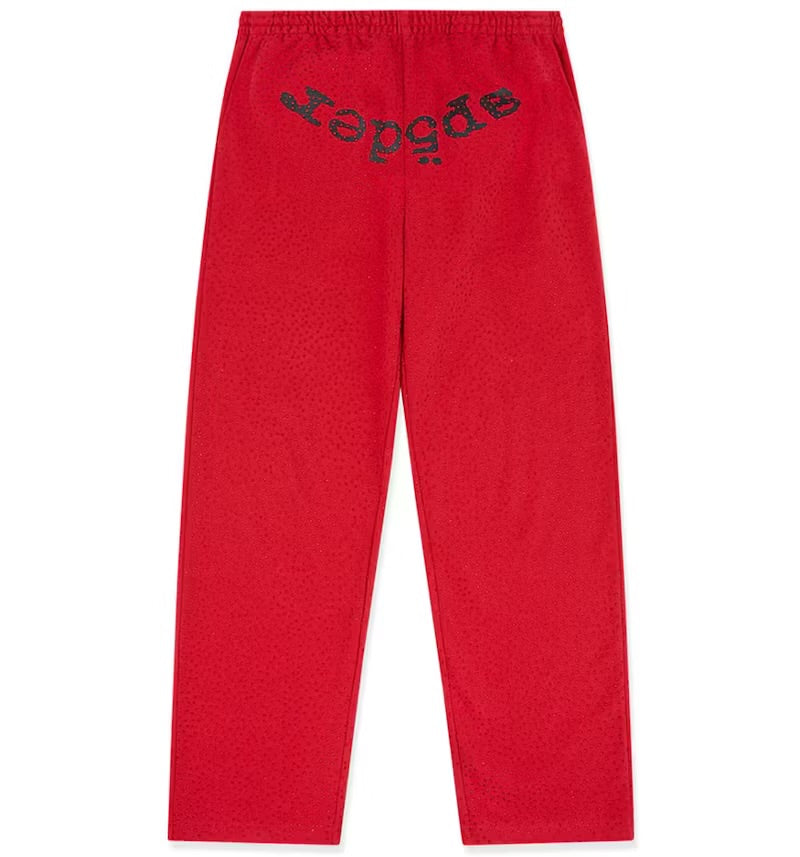 Sp5der VVS Red Sweatpants