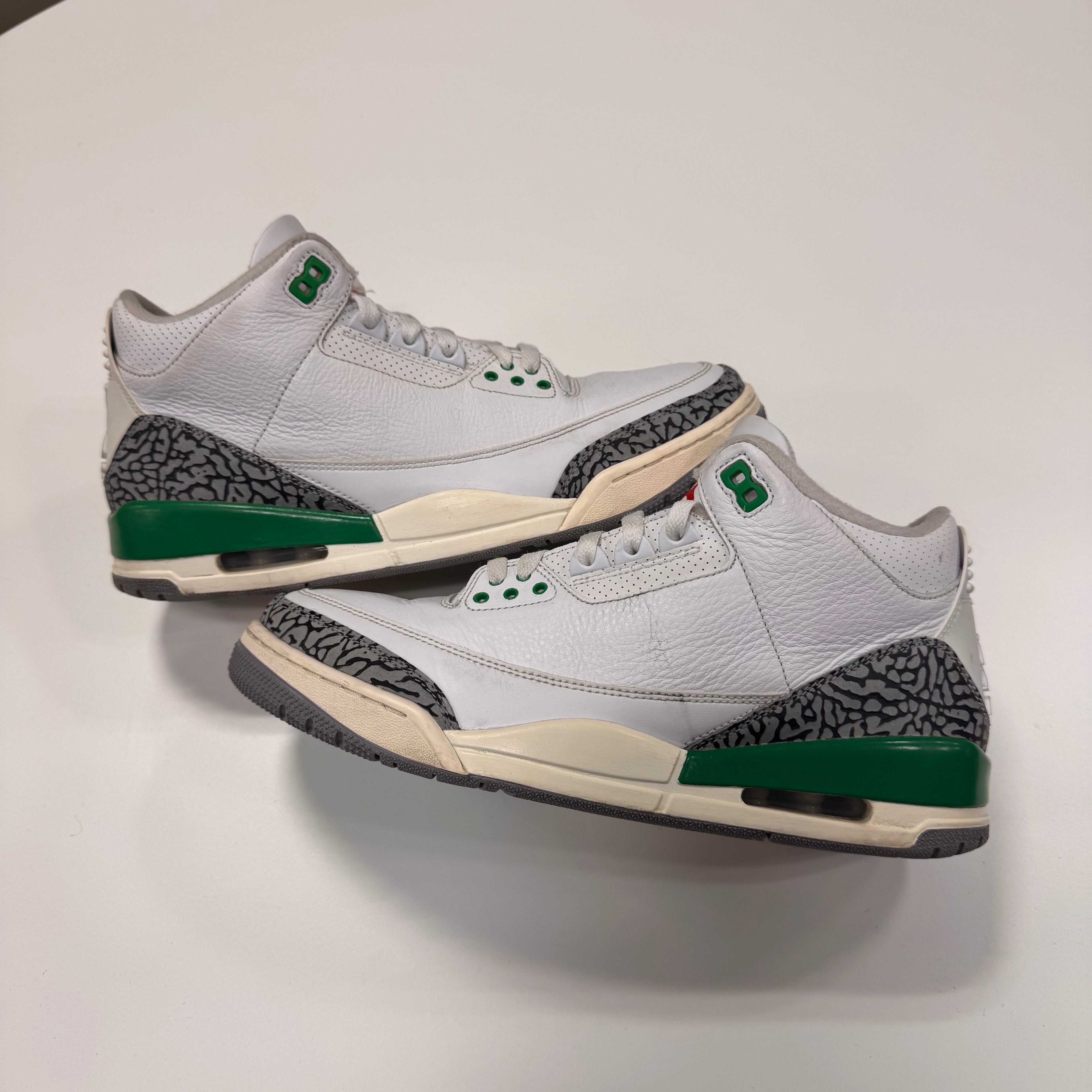 Jordan 3 'Lucky Green' (12w/10.5m) Used