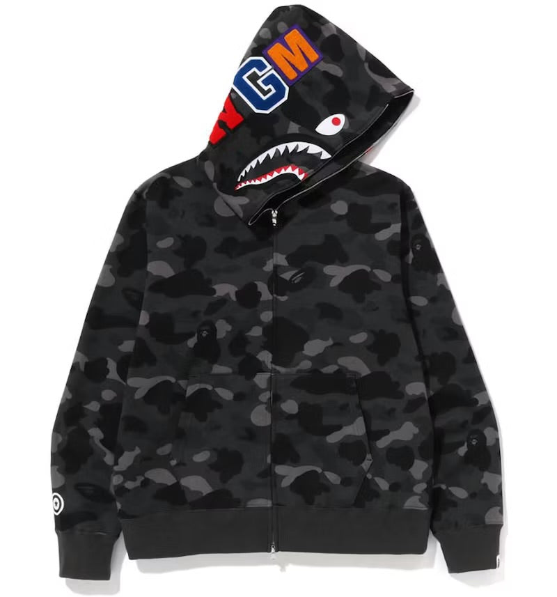 Bape Black Shark Zip Up