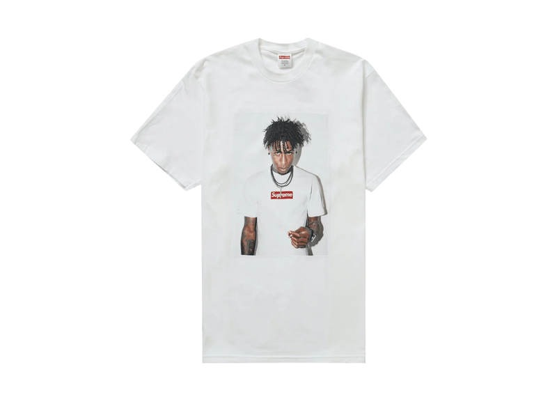Supreme NBA Youngboy Photo Tee White