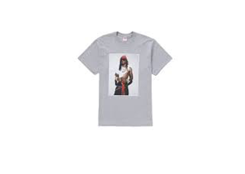 Supreme Playboi Carti Photo Tee Grey