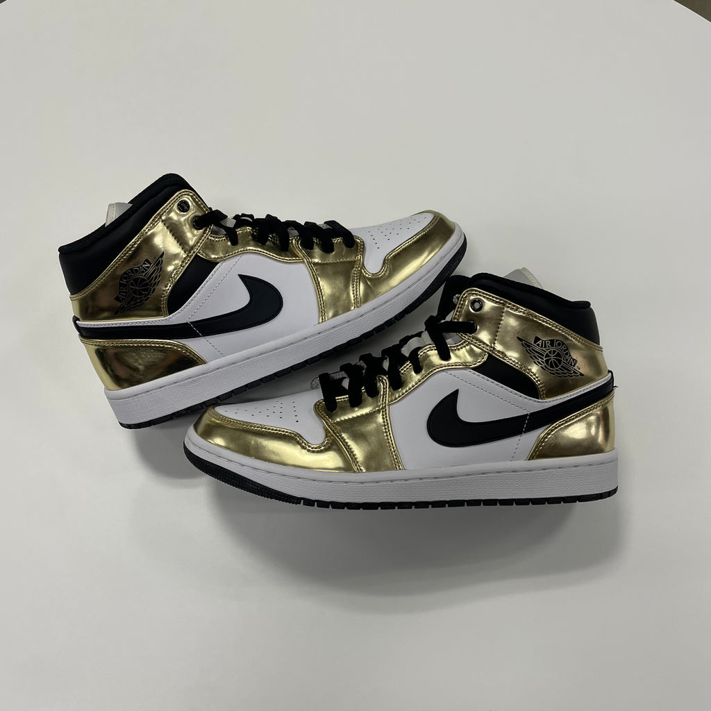 Jordan 1 Mid 'Metallic Gold' (10) Used