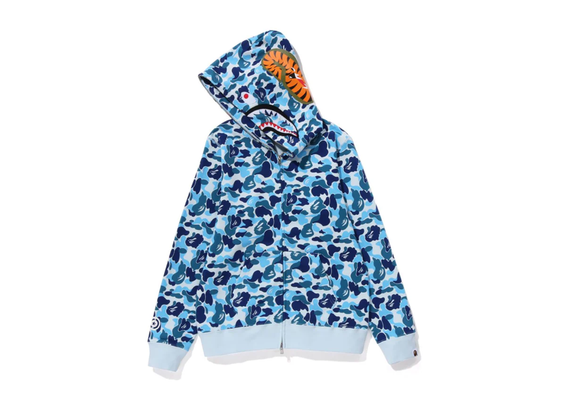 Bape Shark Full Zip Blue