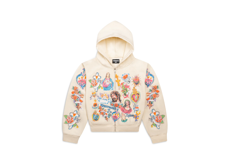 Righteous Cream Risen King Zip Up