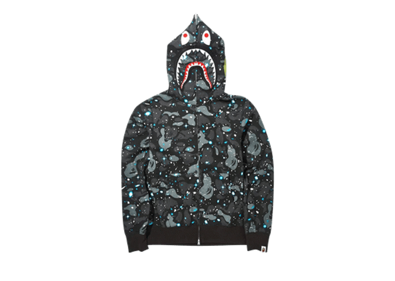 Bape Shark Full Zip Galaxy