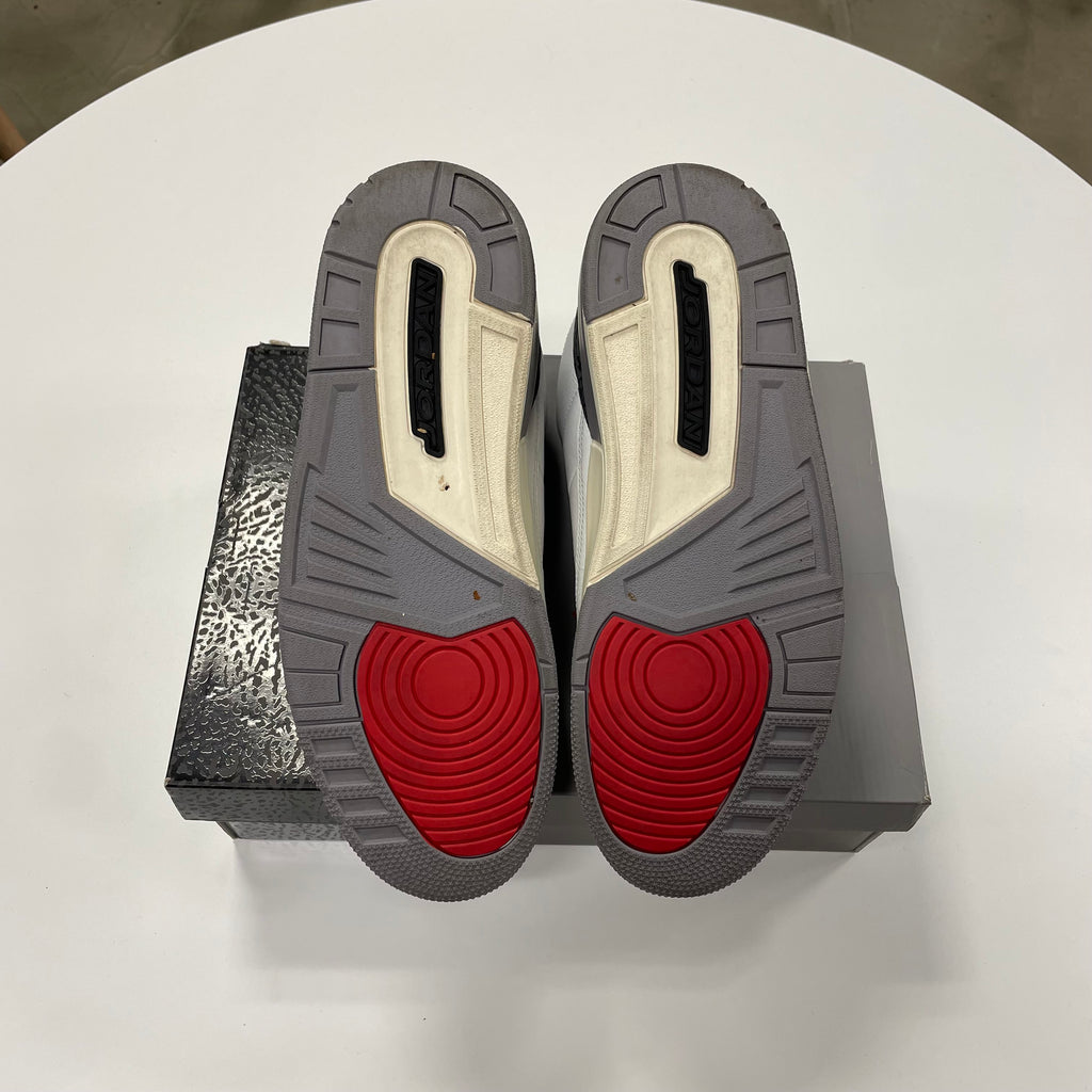 Jordan 3 'Cement Grey' (12) Used