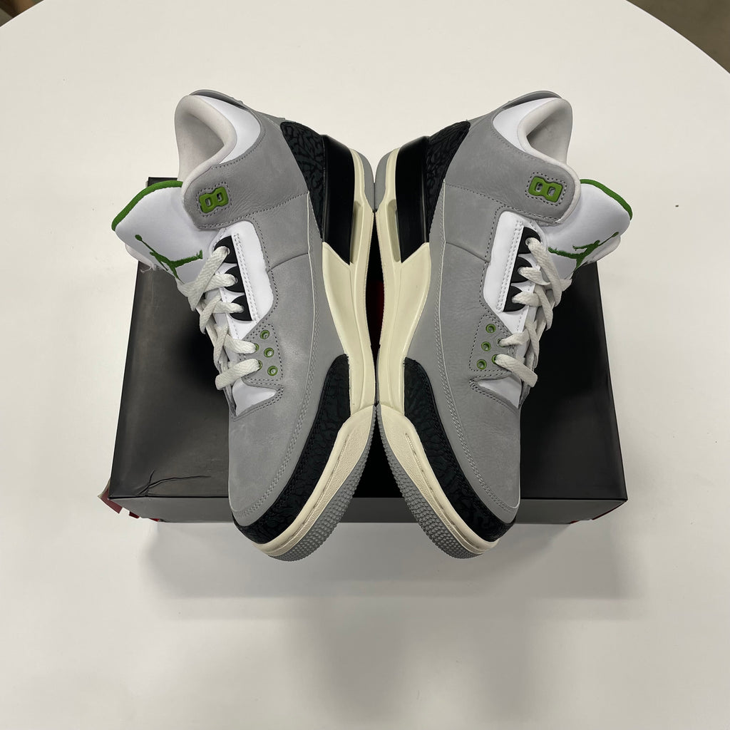 Jordan 3 'Chlorophyll' (10.5) Used