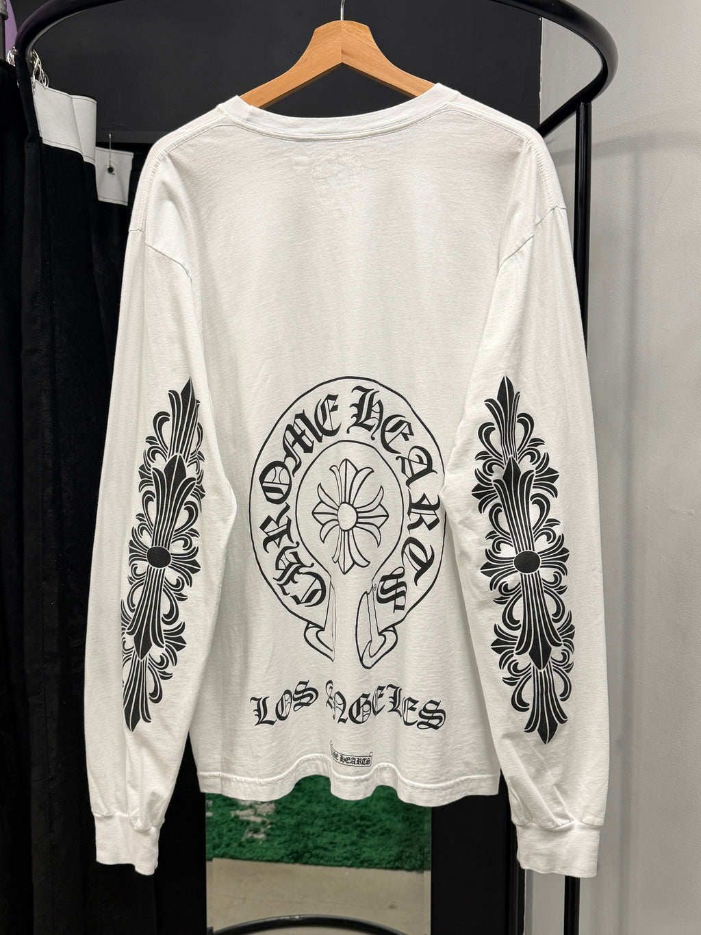 Chrome Hearts Los Angeles Exclusive Long Sleeve White (XL)