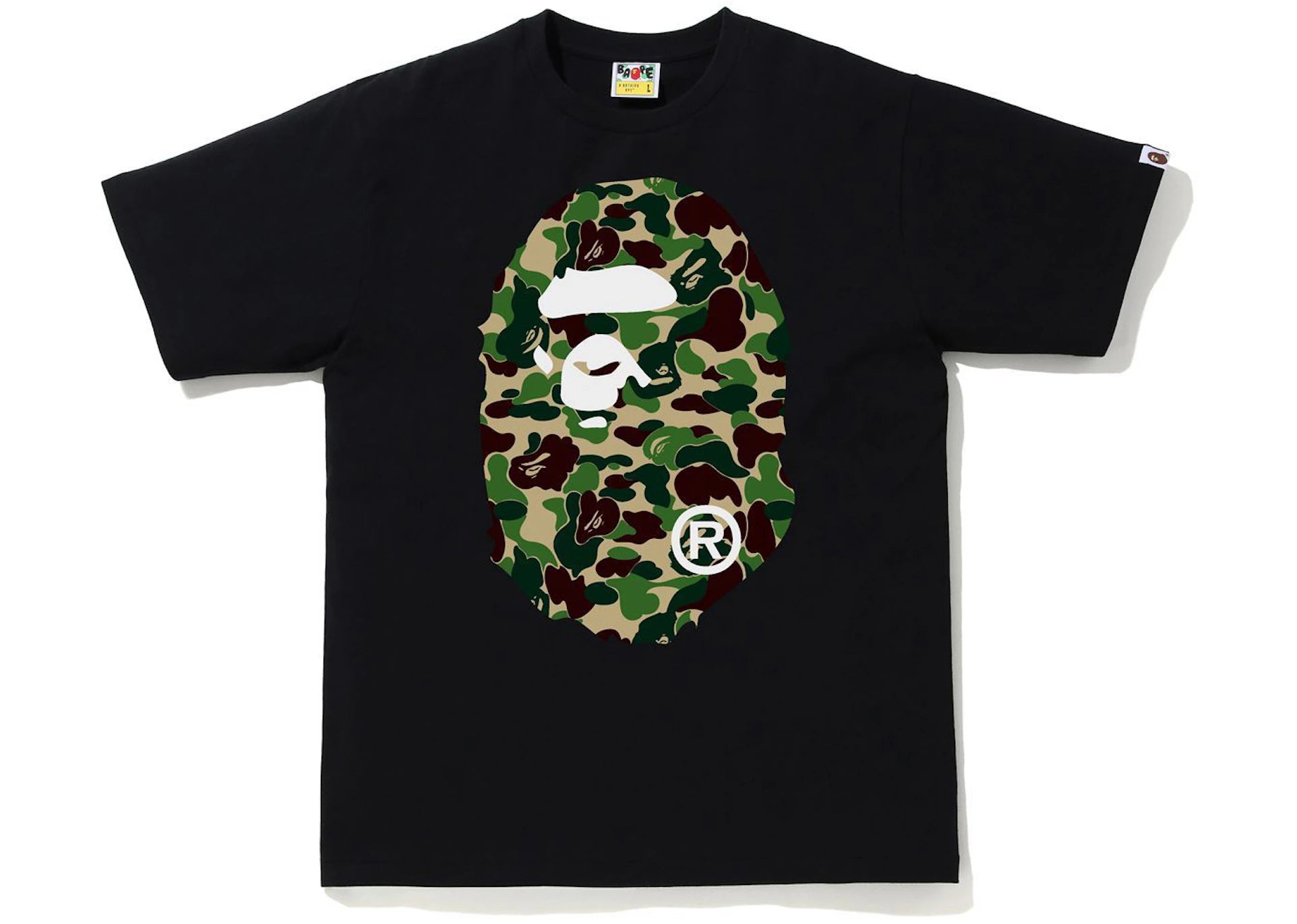 BAPE ABC Camo Big Ape Tee Black/Green