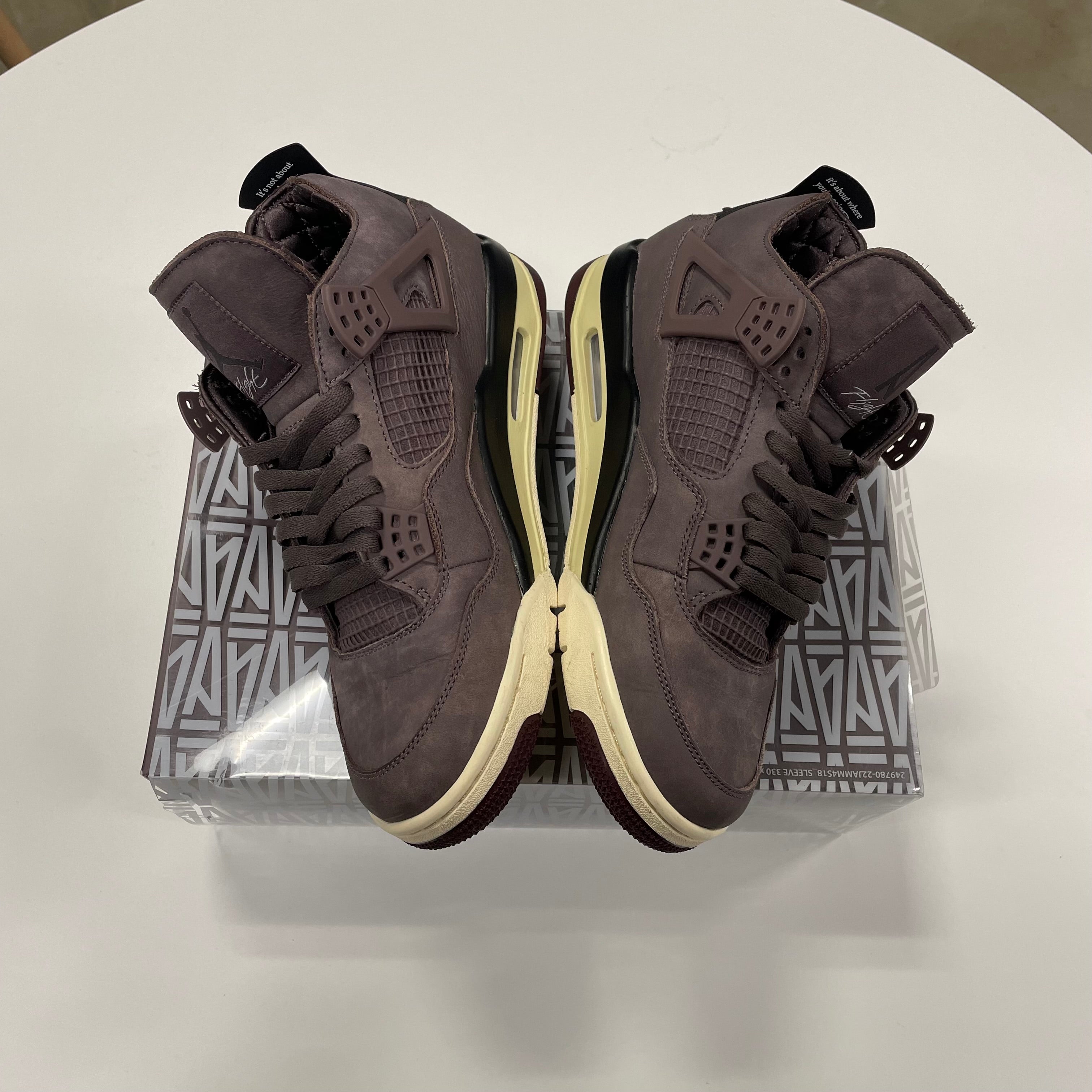 Jordan 4 x A MA 'Violet Ore' (9) Used