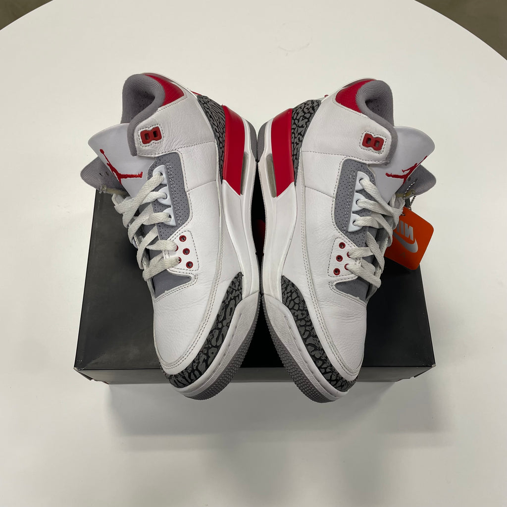 Jordan 3 'Fire Red' (10) Used