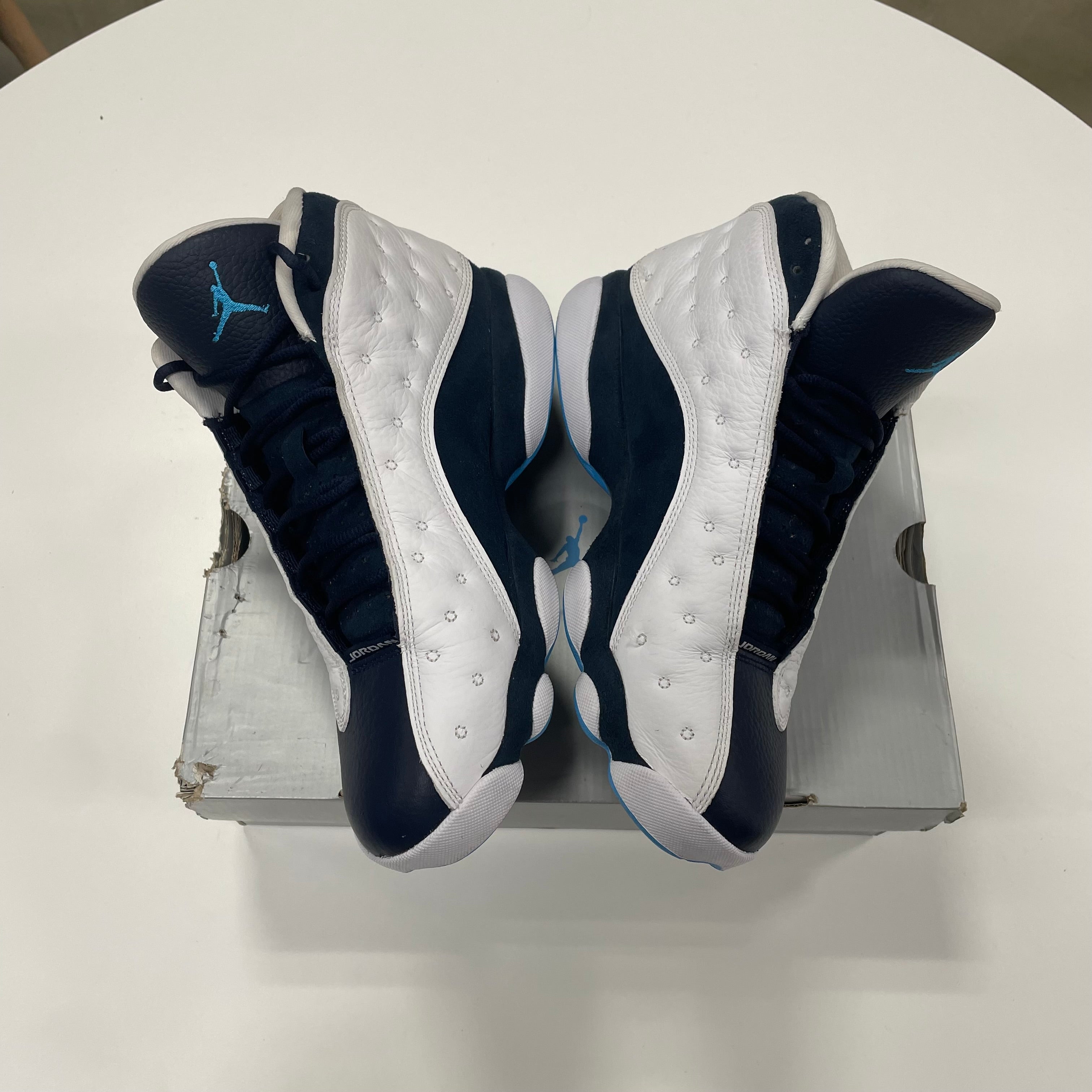 Jordan 13 'Obsidian Powder Blue' (8) Used