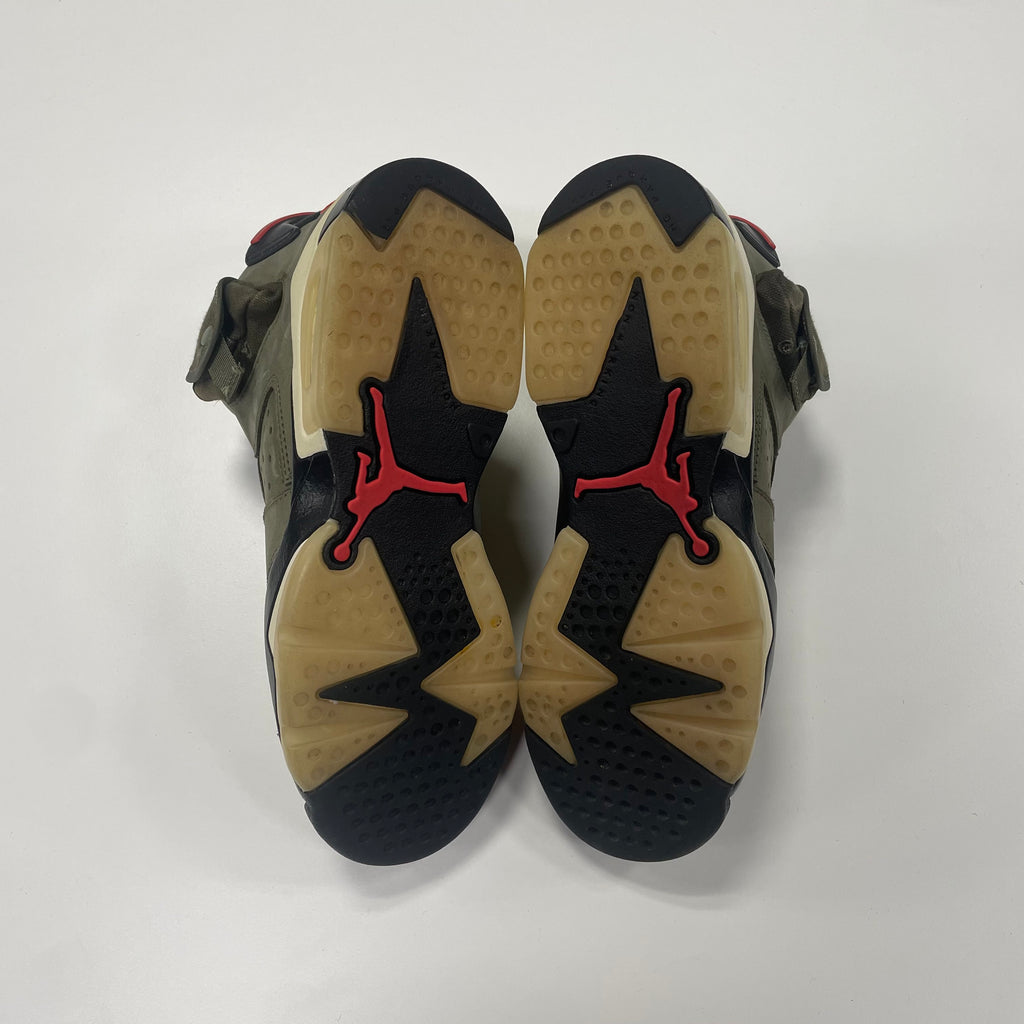 Air Jordan 6 Travis Scott 'Olive' (6.5) Used