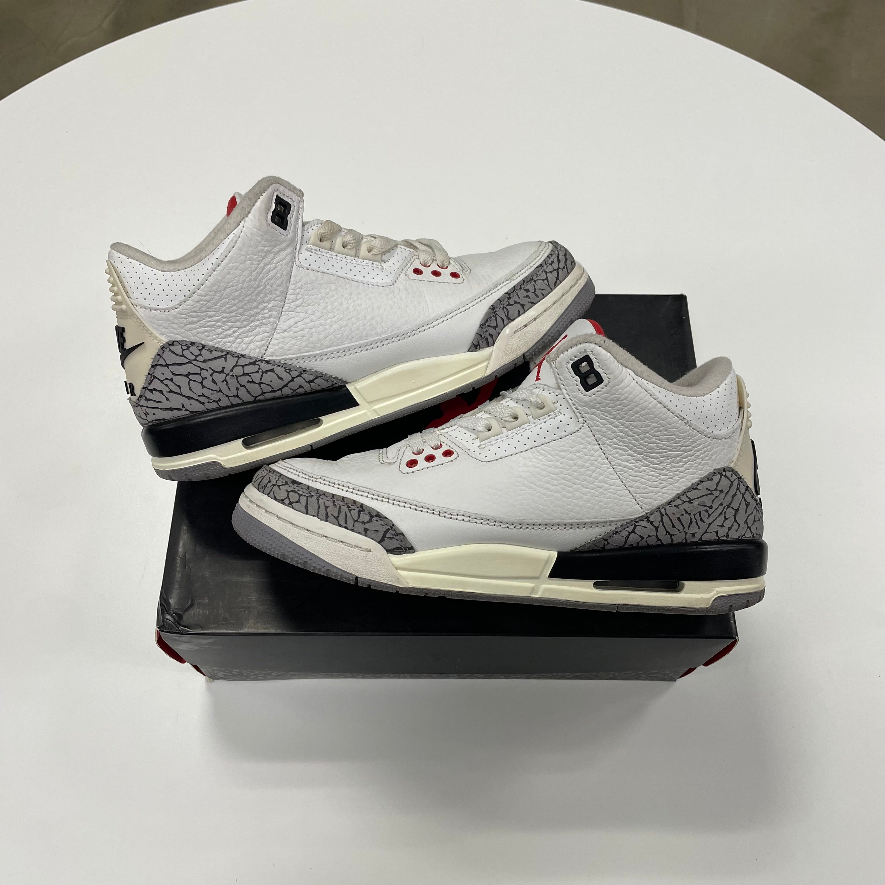 Jordan 3 'White Cement Reimagined' (7y) Used