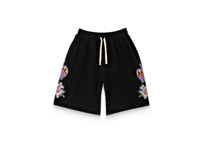 Righteous Black Risen Shorts