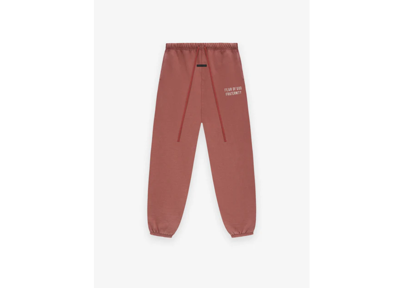 Fear of God Essentials Fraternity Red Sweatpants