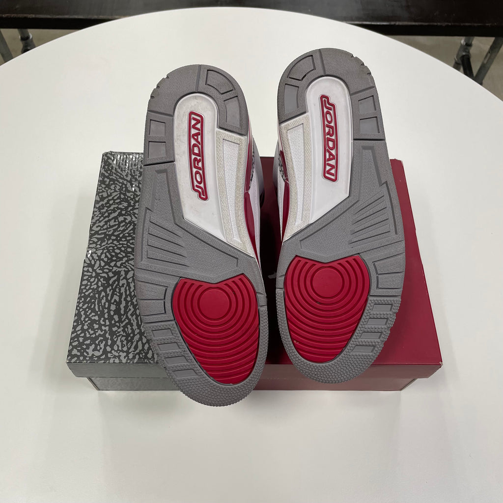 Jordan 3 'Red Cardinal' (8) Used
