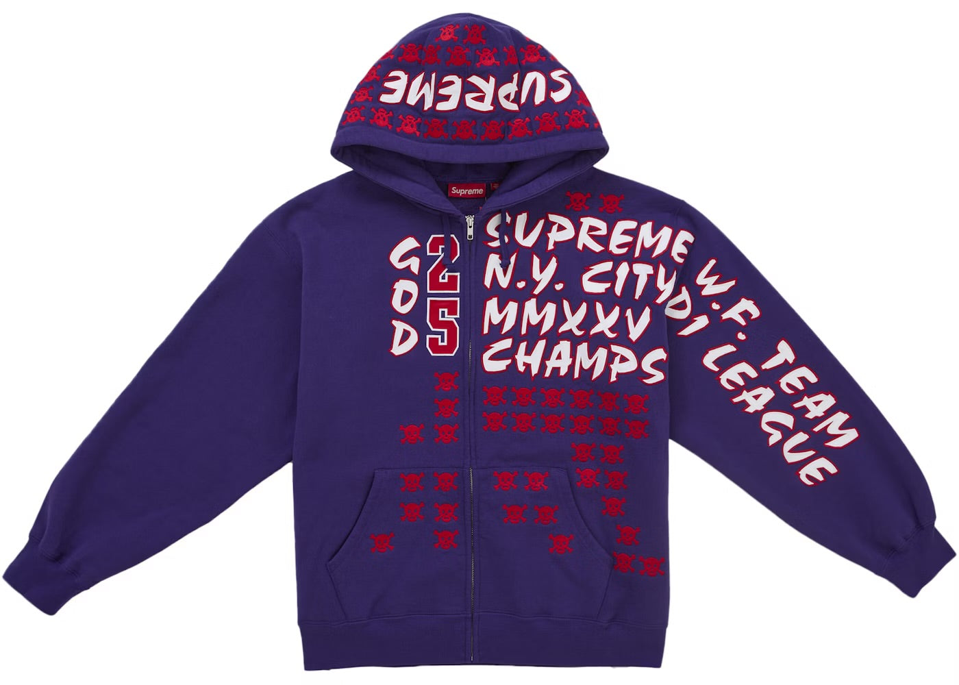 Supreme League Champs Zip Up (L) Purple