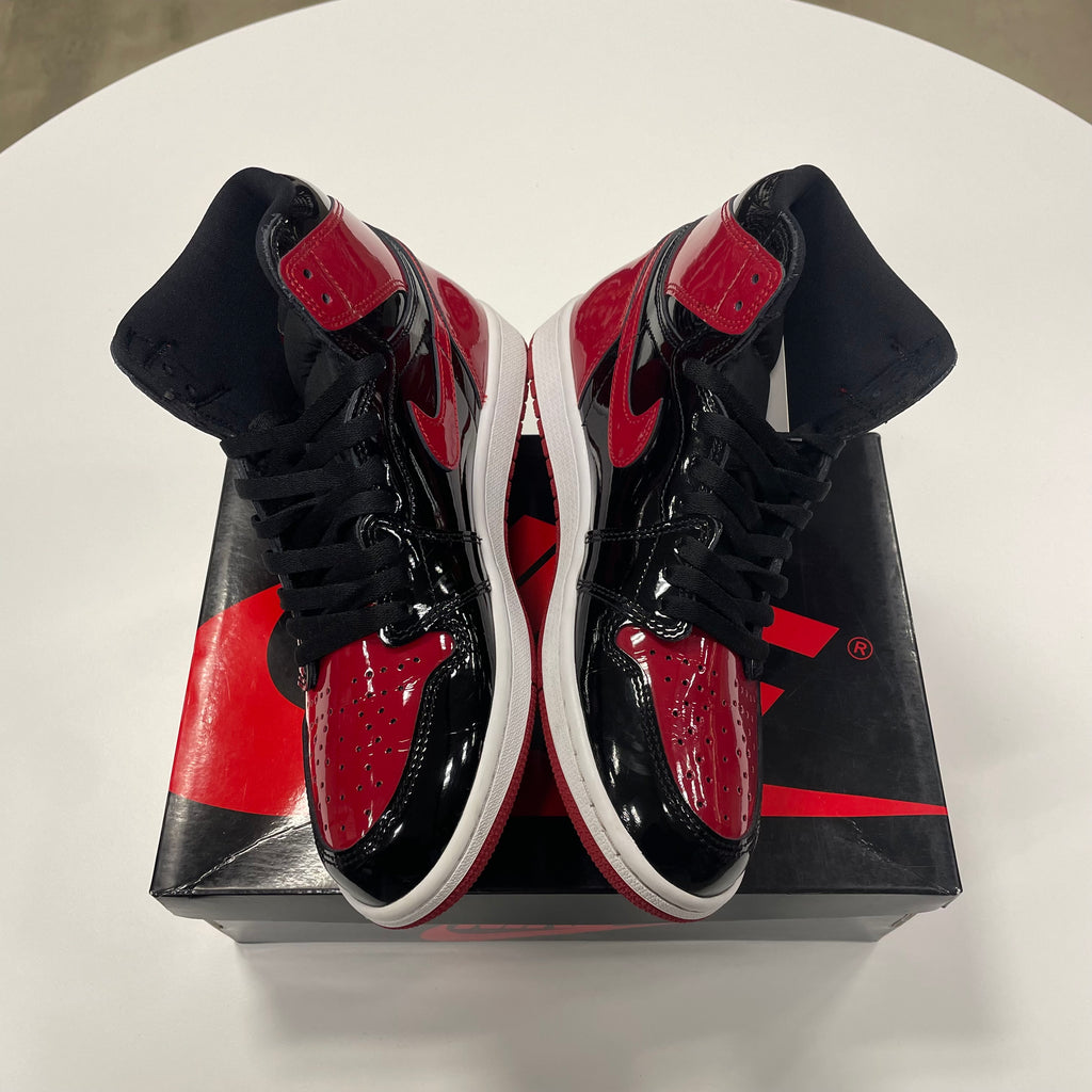 Jordan 1 High 'Patent Bred' (9.5) Used