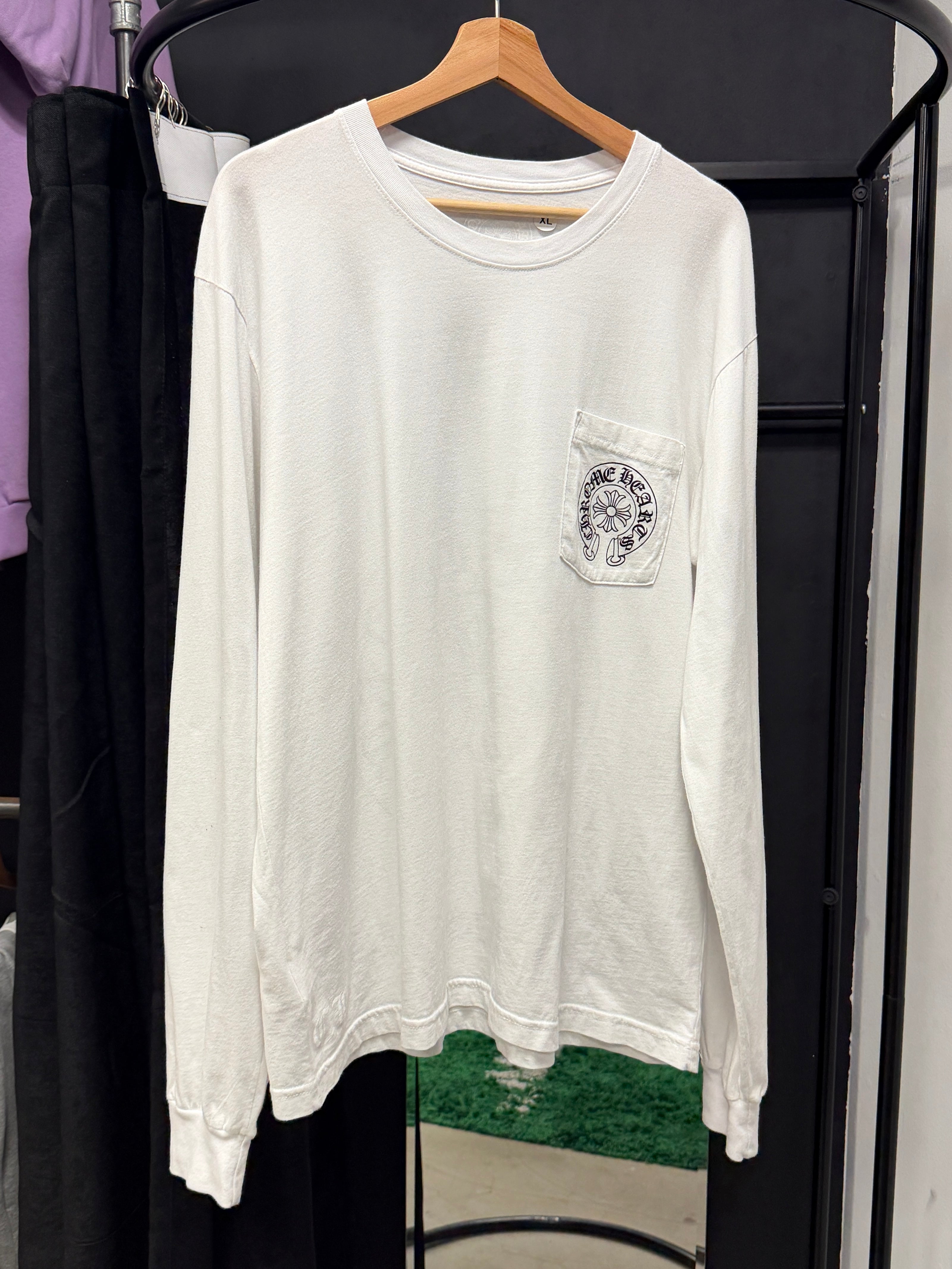 Chrome Hearts Los Angeles Exclusive Long Sleeve White (XL)