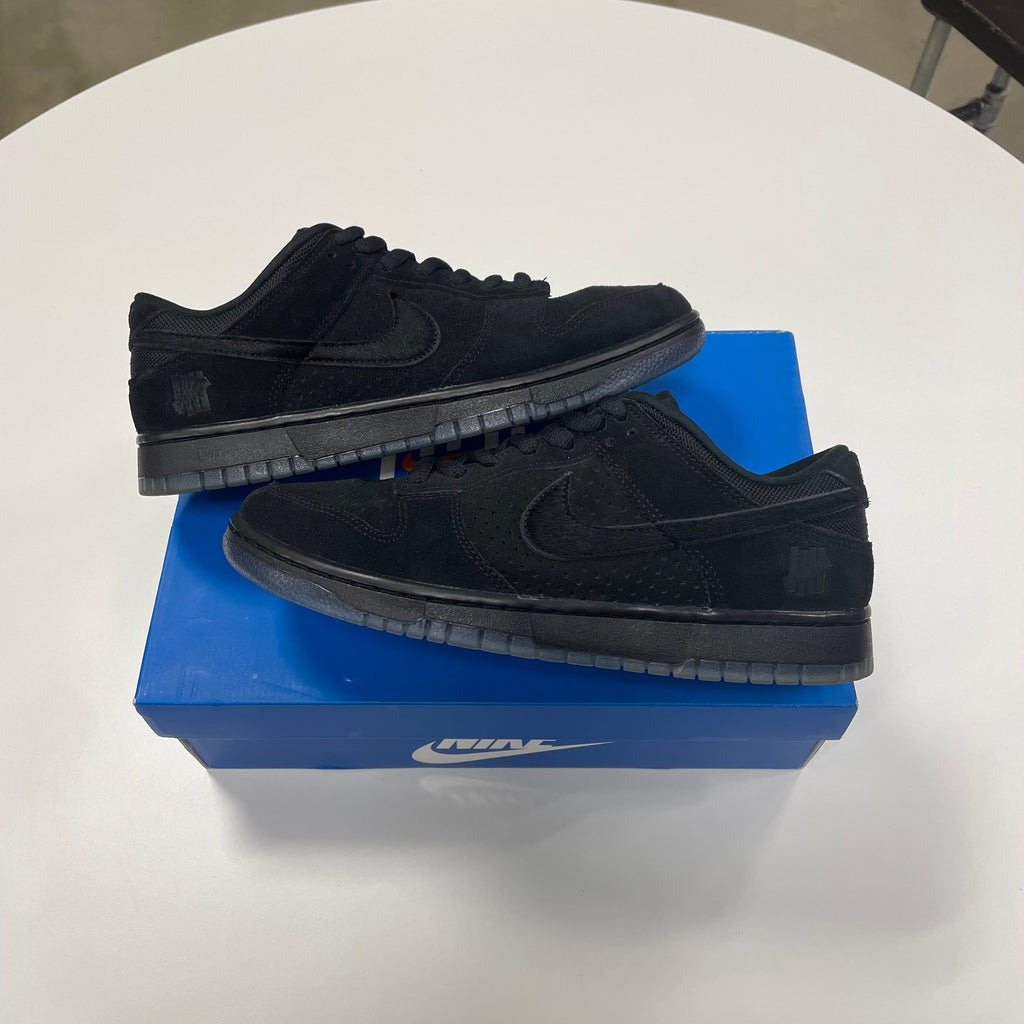 Dunk Low x UNDFTD '5 on it Black' (9.5) Used