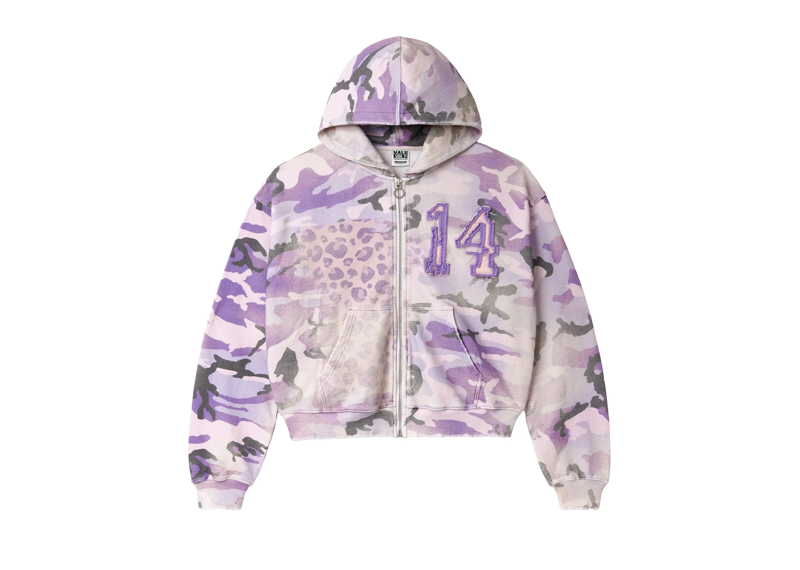 Vale Winter Camo Zip Purple