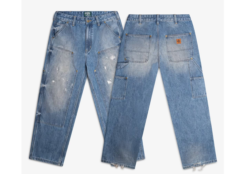 Righteous Dirty Double Knee Denim