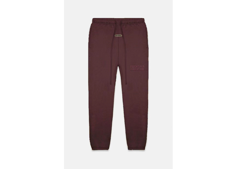 Fear of God Essentials Plum Sweatpants