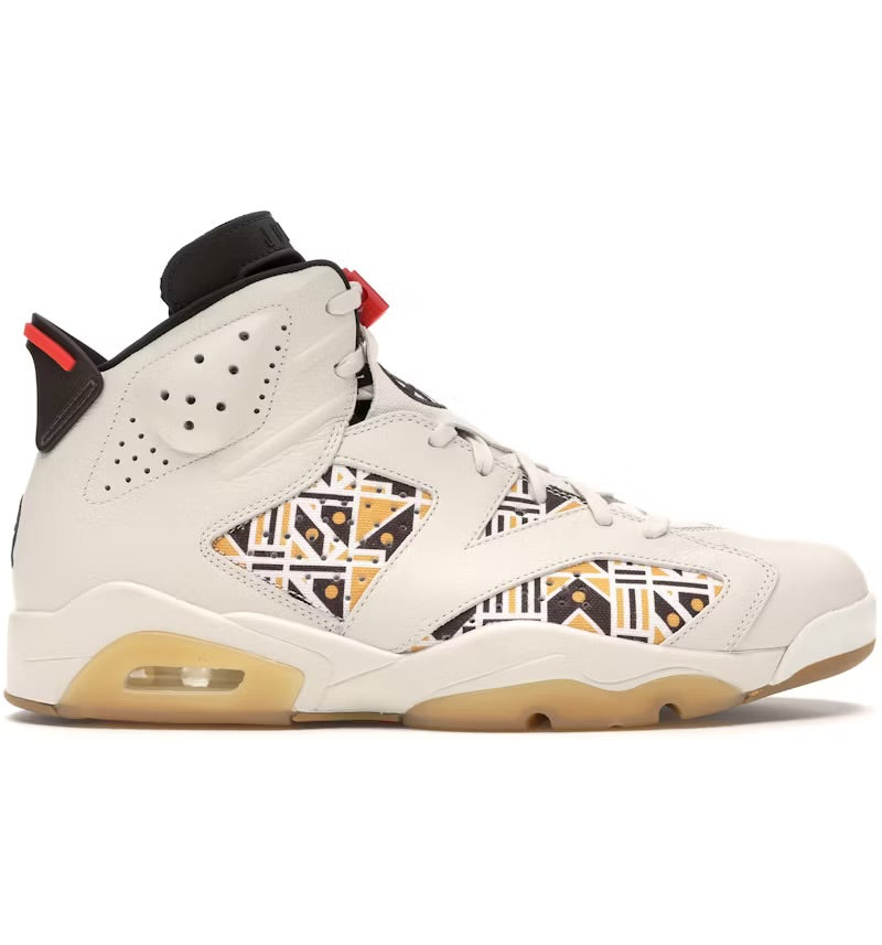 Air Jordan 6 'Quai 54 Sail Brown'