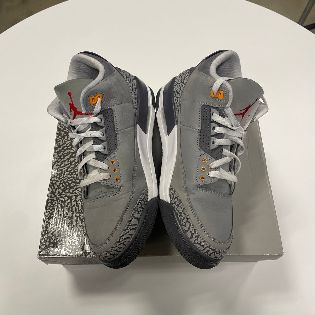 Jordan 3 'Cool Grey' (9.5) Used