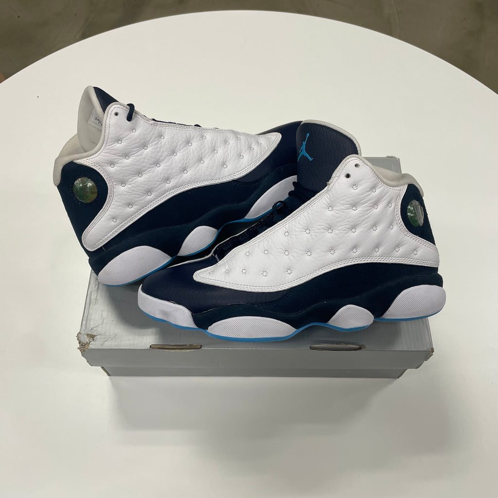 Jordan 13 'Obsidian Powder Blue' (8) Used