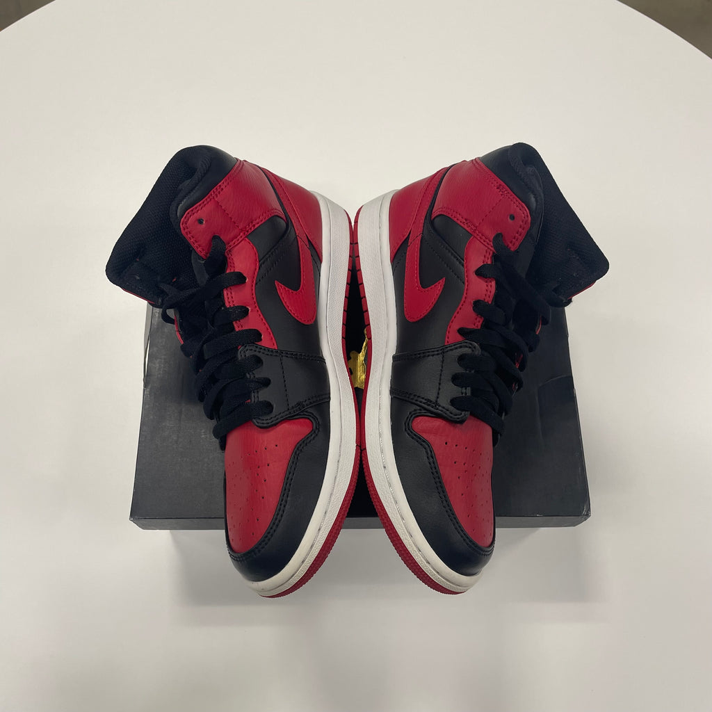 Jordan 1 Mid 'Bred Banned' Used