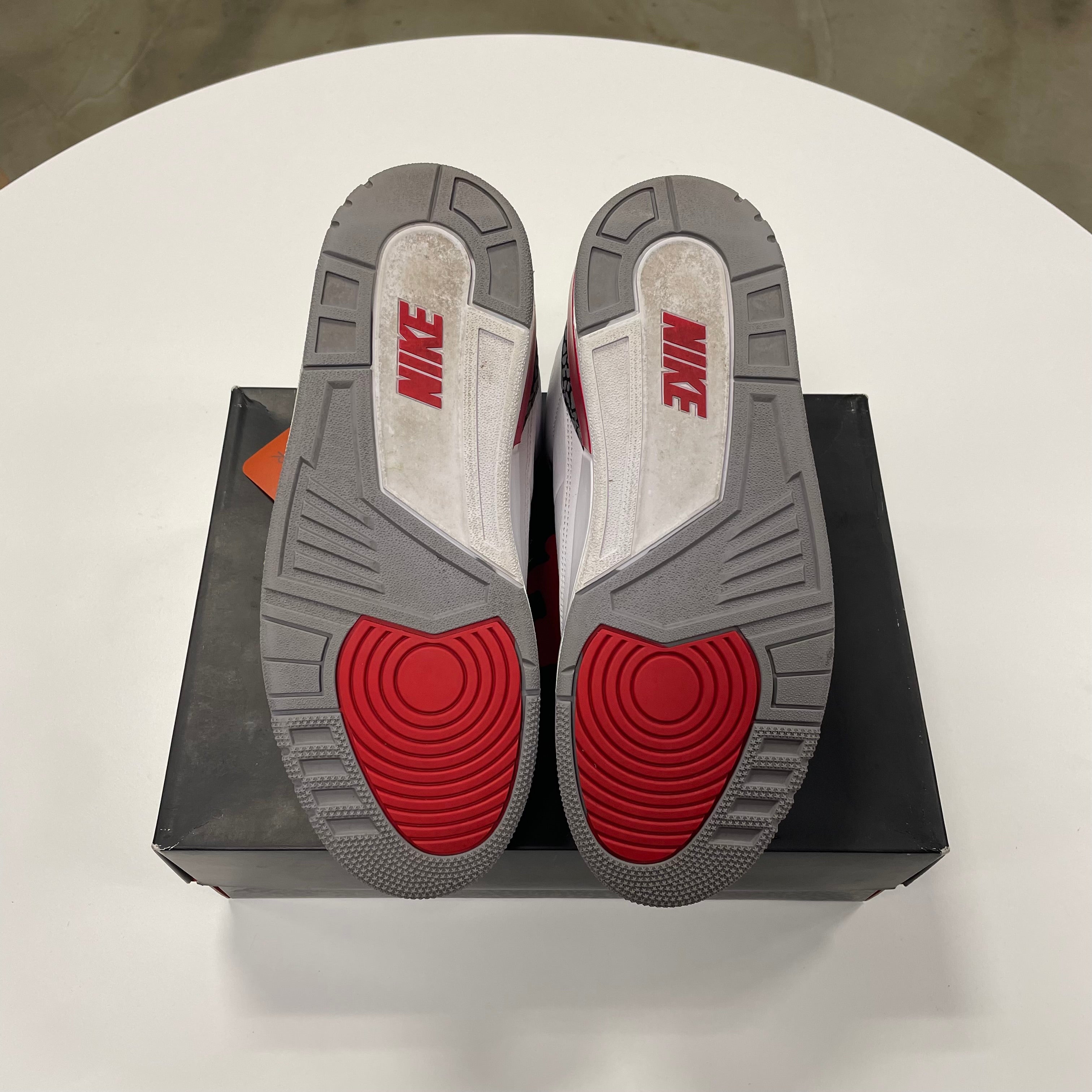 Jordan 3 'Fire Red' (10) Used