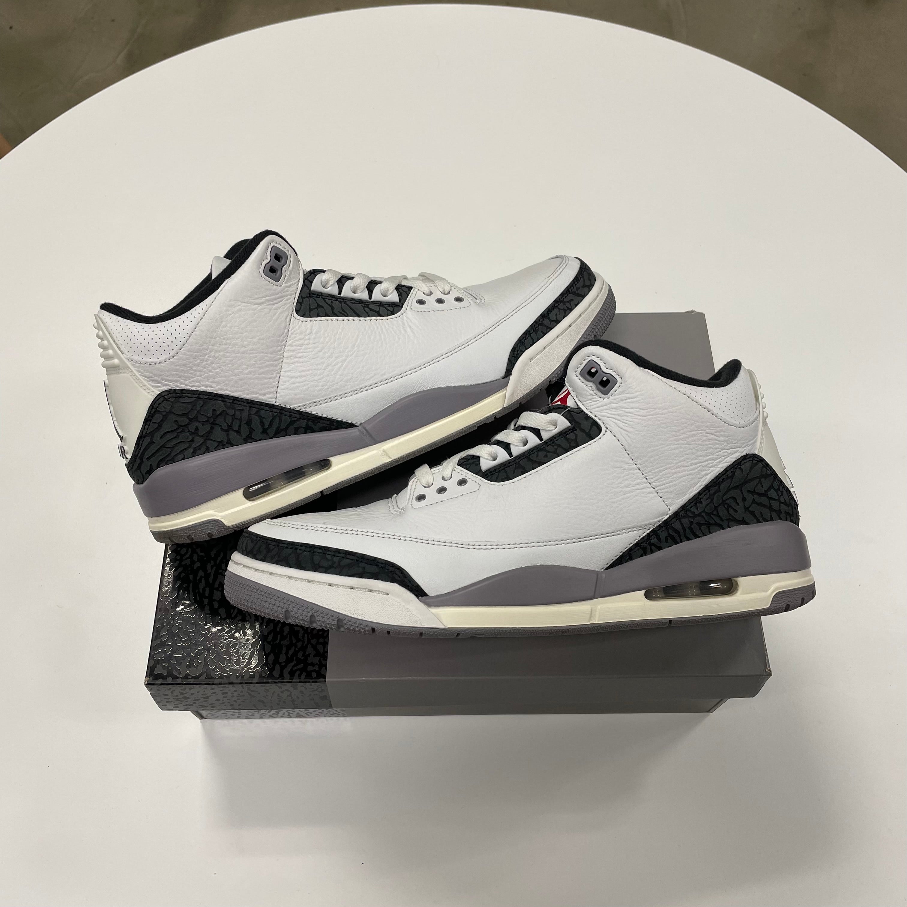 Jordan 3 'Cement Grey' (12) Used