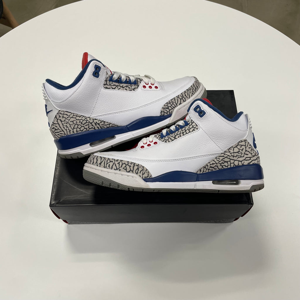 Jordan 3 'True Blue' (8) Used 2016