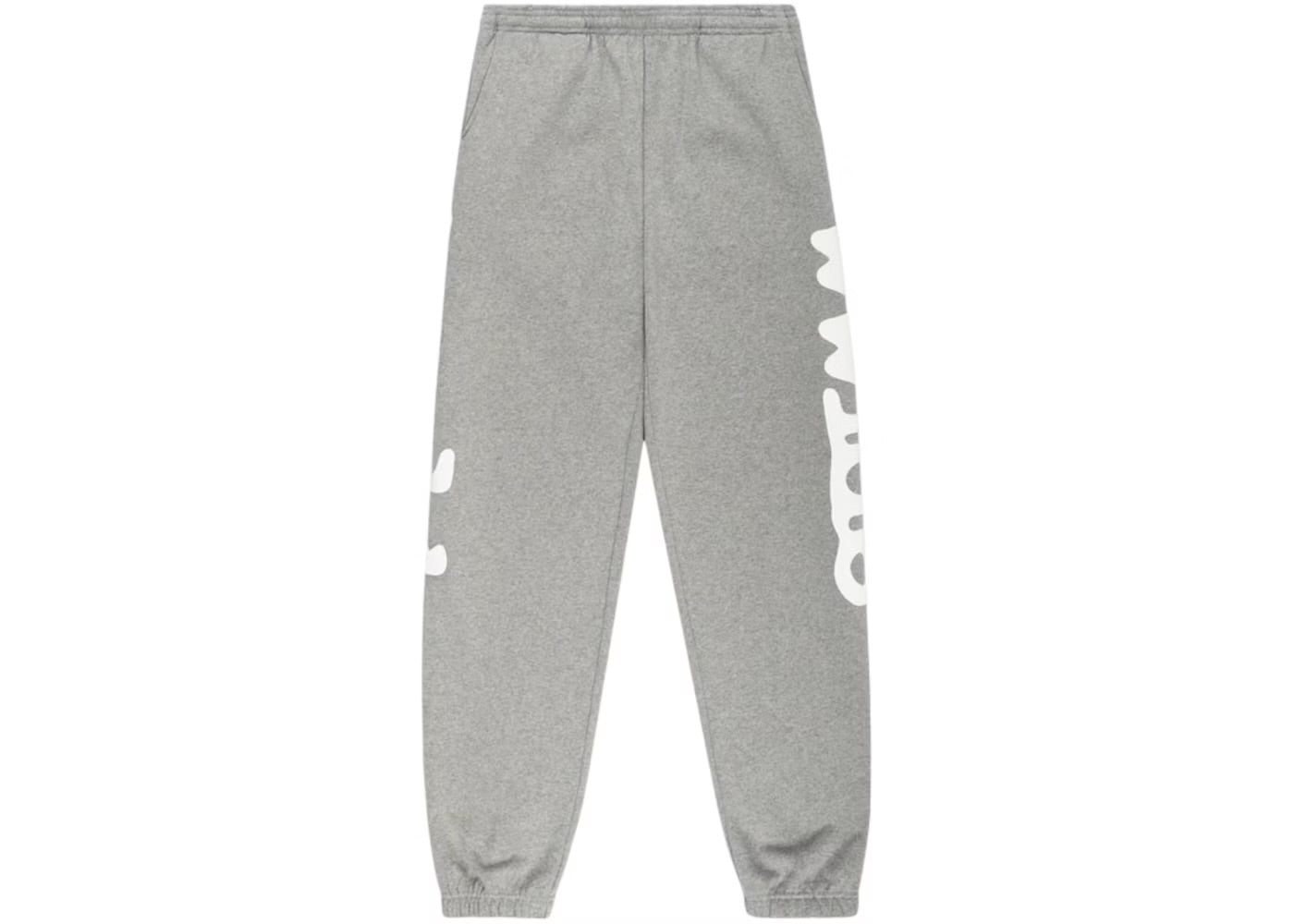 Sp5der Grey Beluga Sweatpants