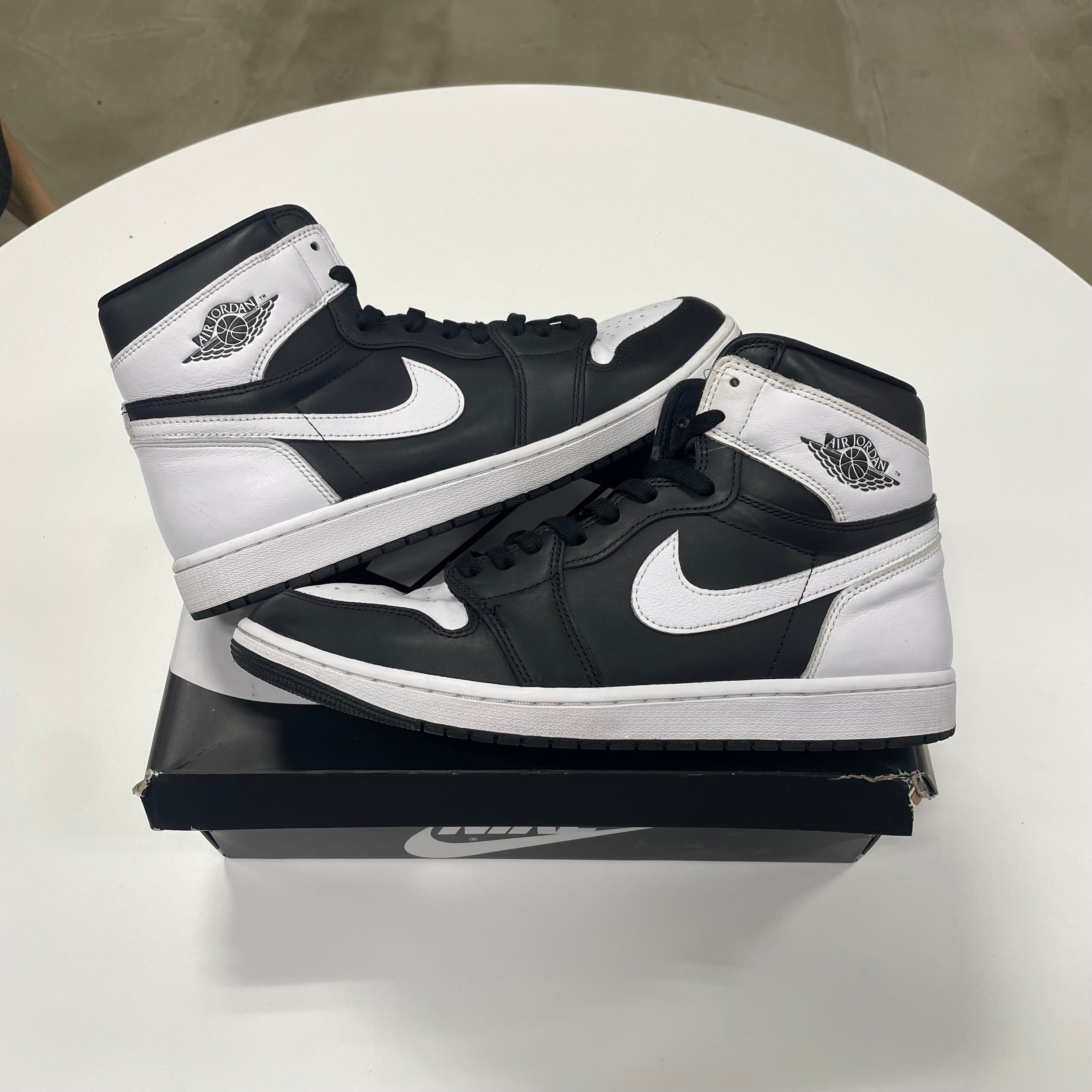 Jordan 1 High 'Black White' (13) Used