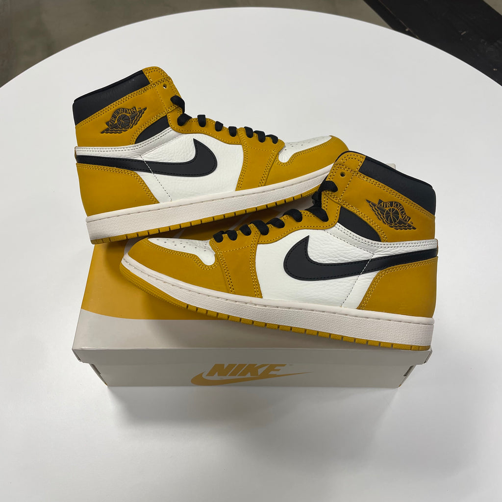 Air Jordan 1 High 'Yellow Ochre' (10) Used