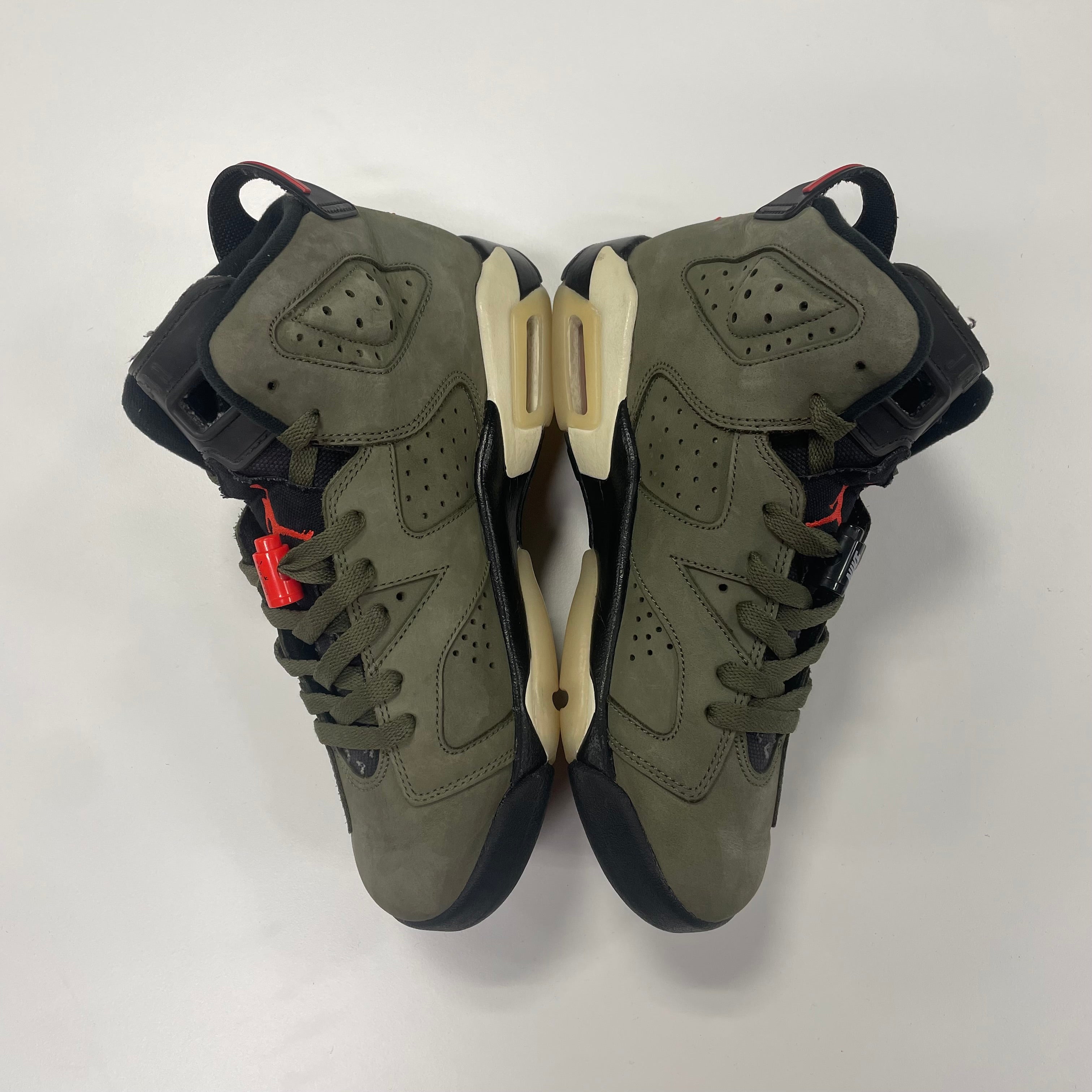 Air Jordan 6 Travis Scott 'Olive' (6.5) Used