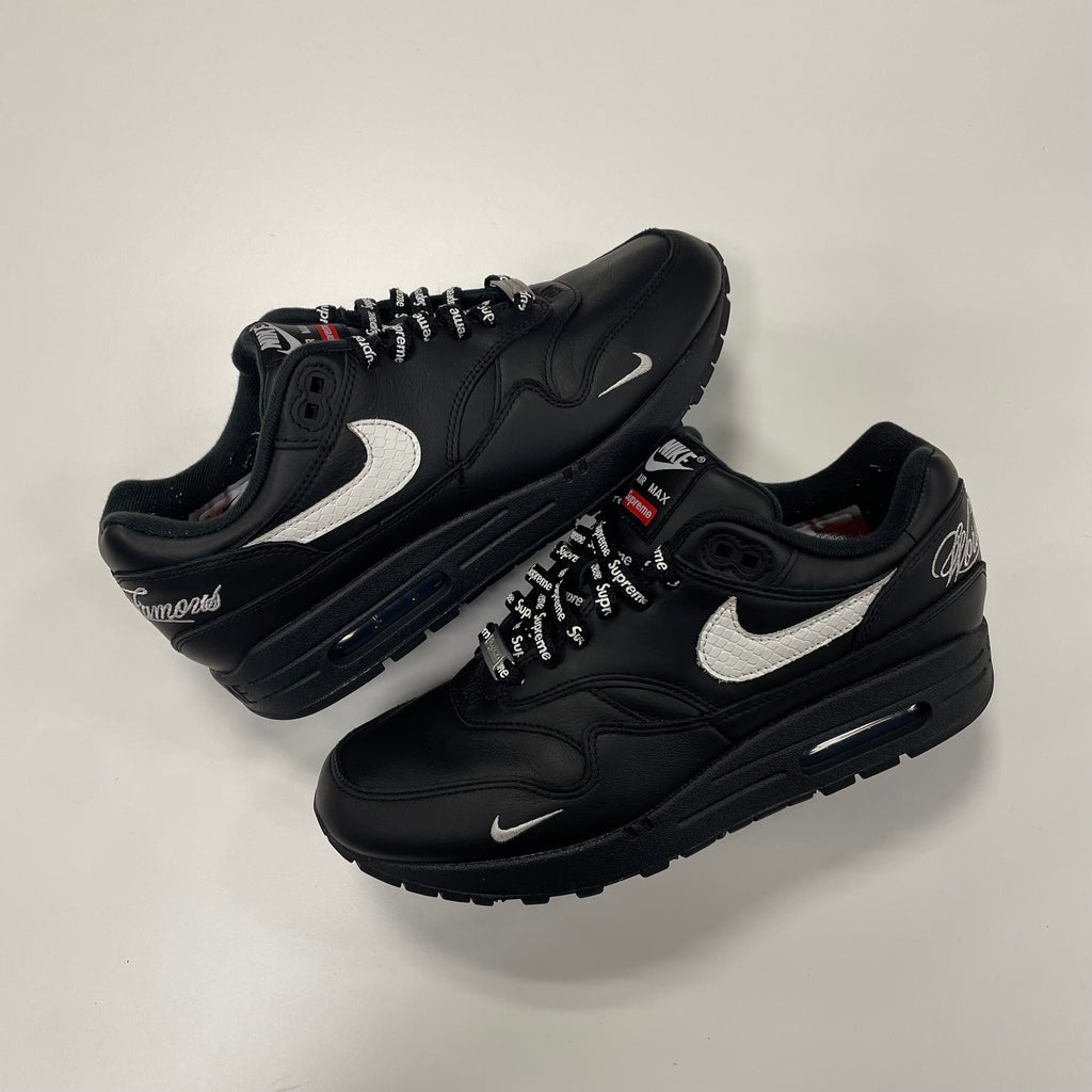 Supreme X Air Max 1 '87 Black' (8) Used
