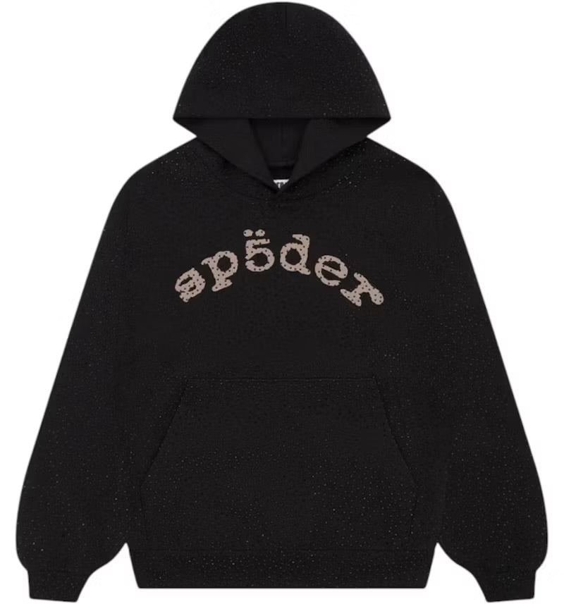 Sp5der VVS Black Hoodie