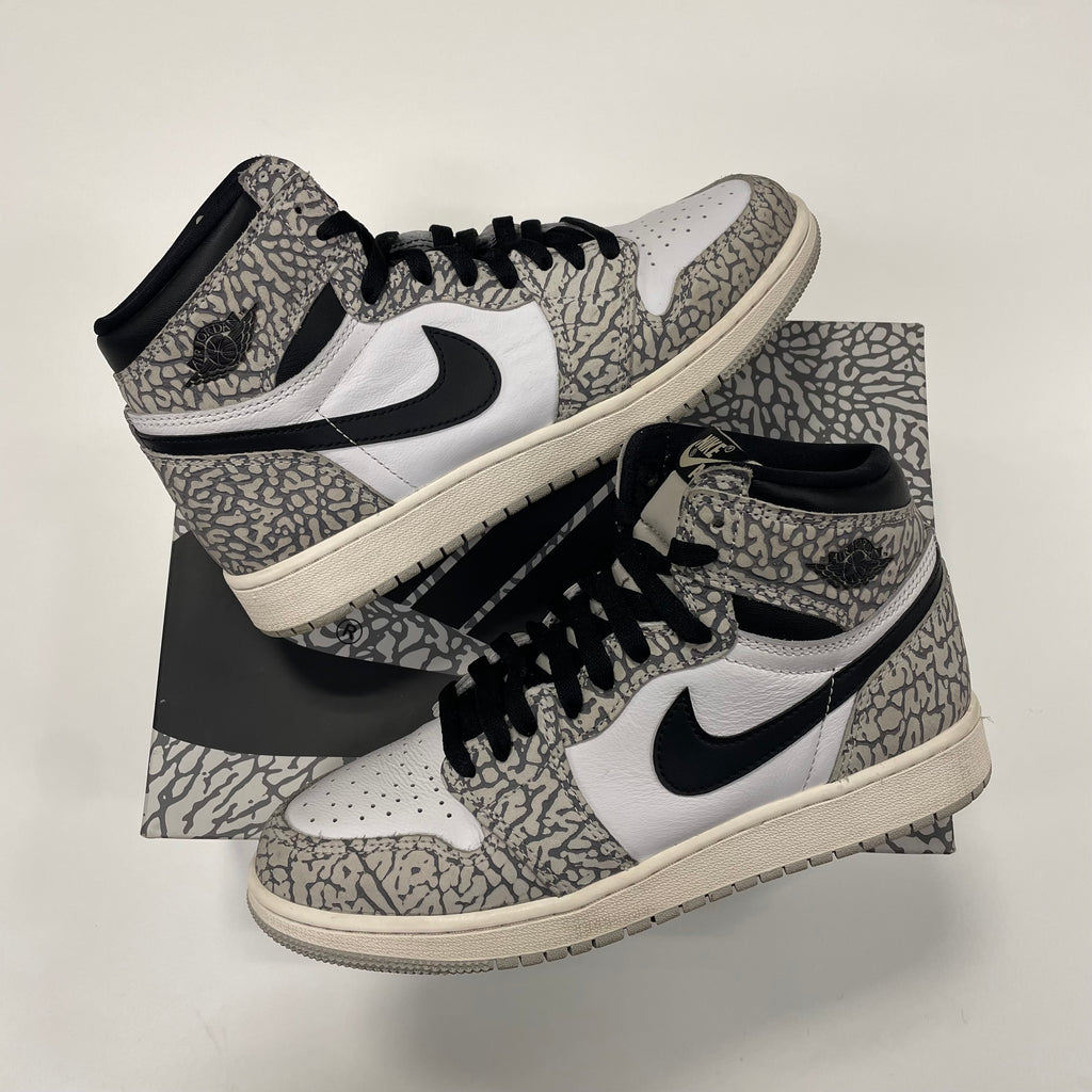 Air Jordan 1 'White Cement' (7) Used