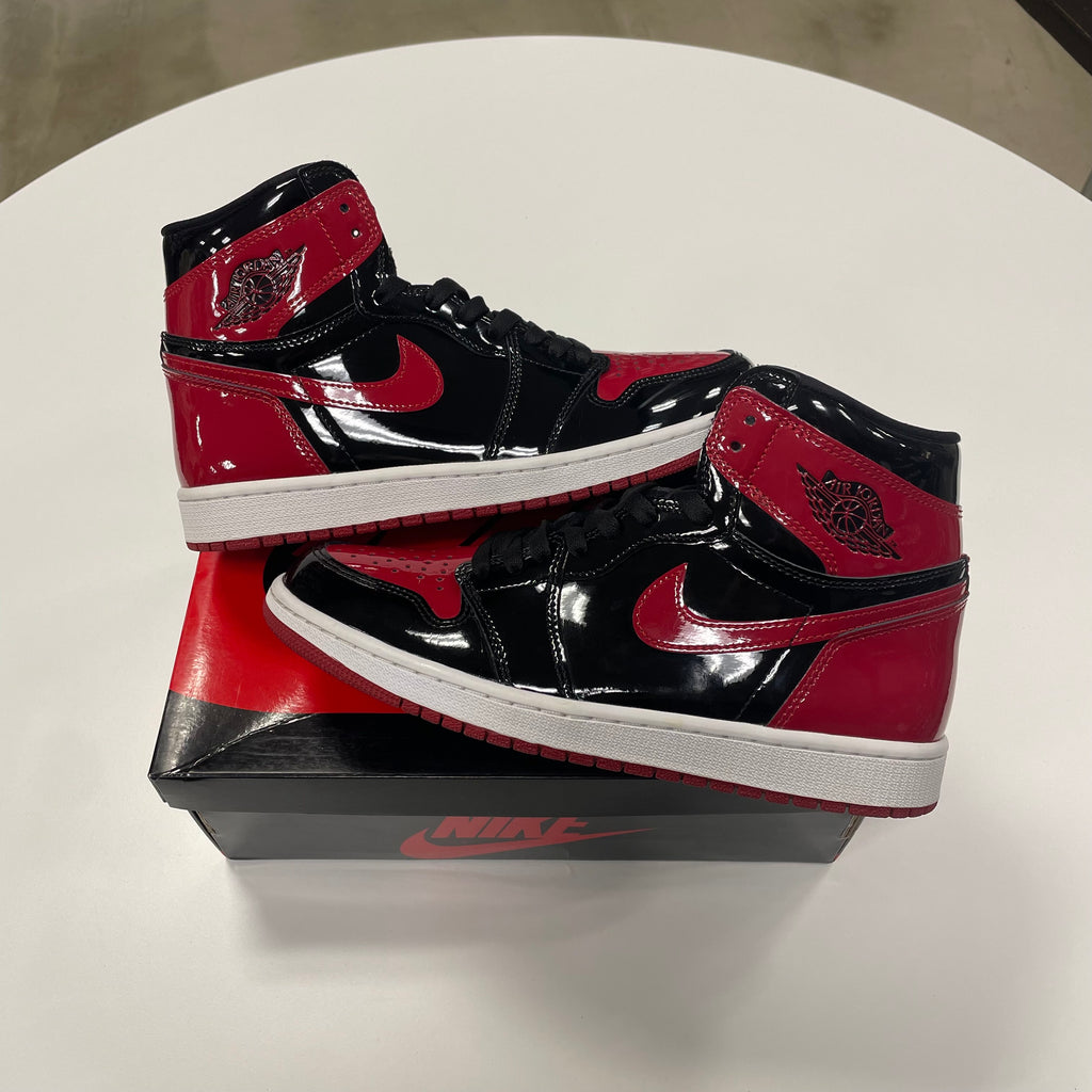 Jordan 1 High 'Patent Bred' (9.5) Used
