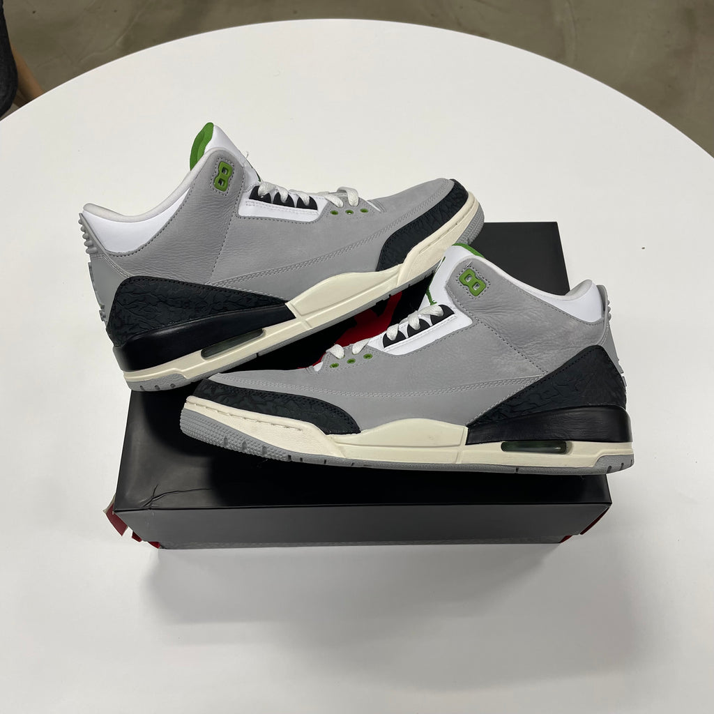Jordan 3 'Chlorophyll' (10.5) Used